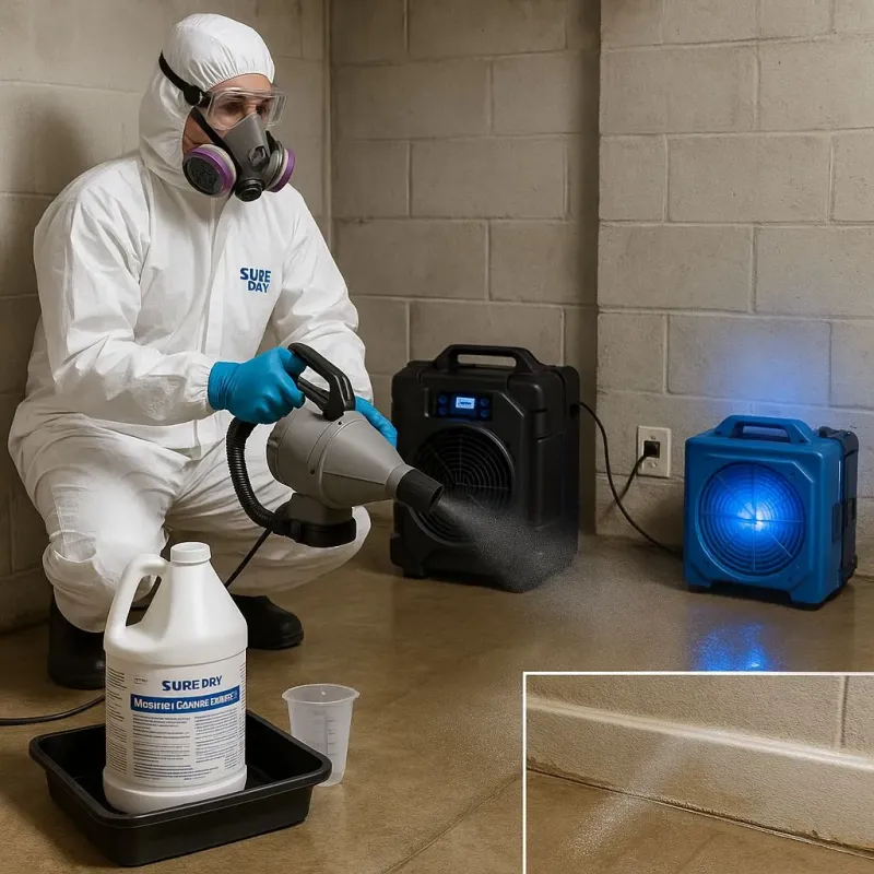 Sanitization and Odor Removal process in Drumright, OK