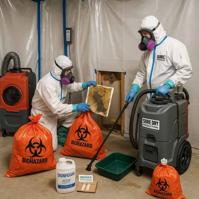 Contaminated Water Handling Protocols process in Drumright, OK