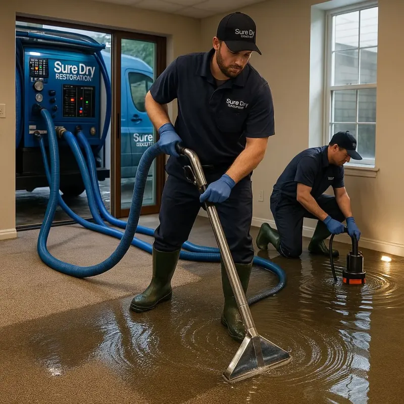 Water Extraction and Removal process in Drumright, OK